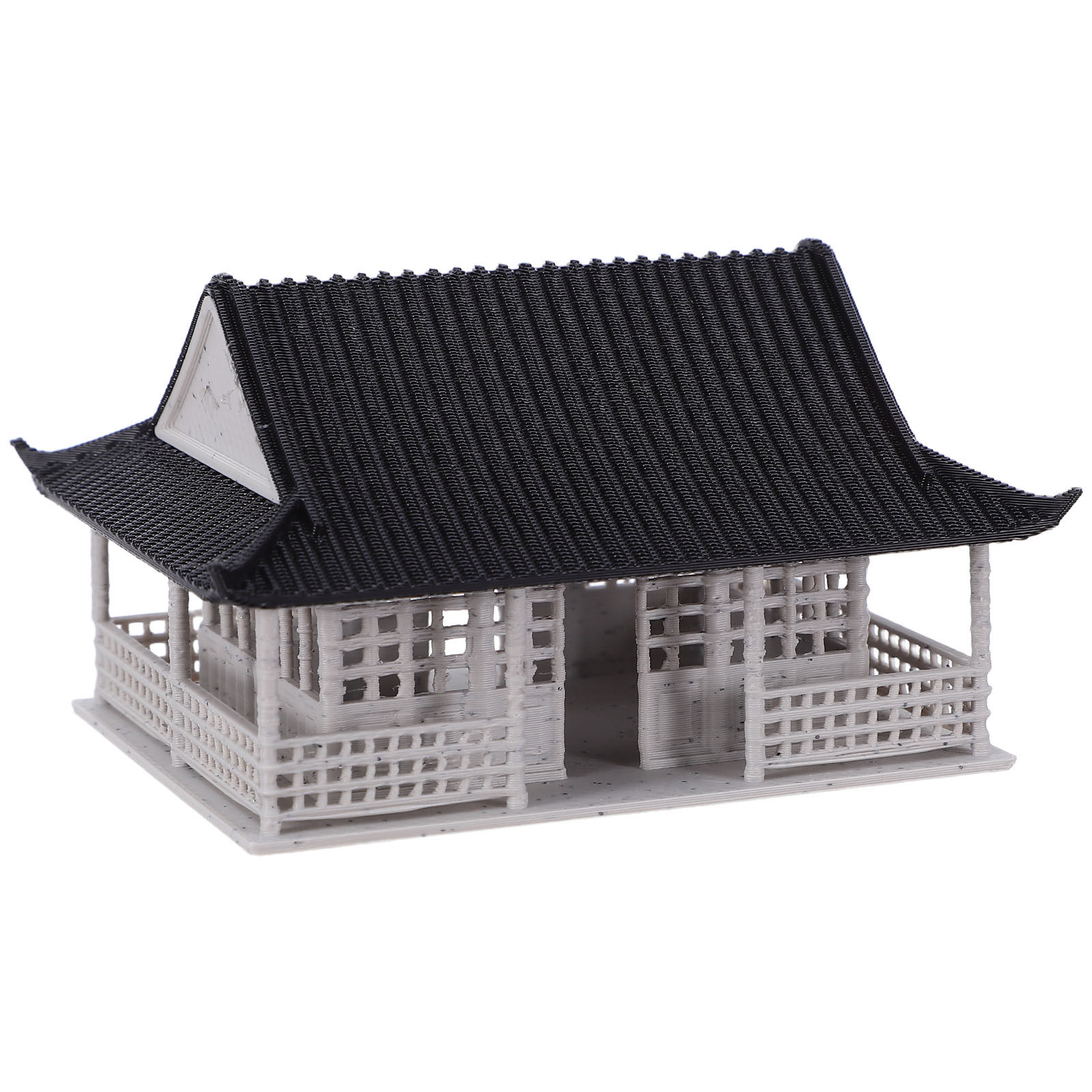 Mini Chinese Building Statue H - Bonsai Garden Desk 评论和价格